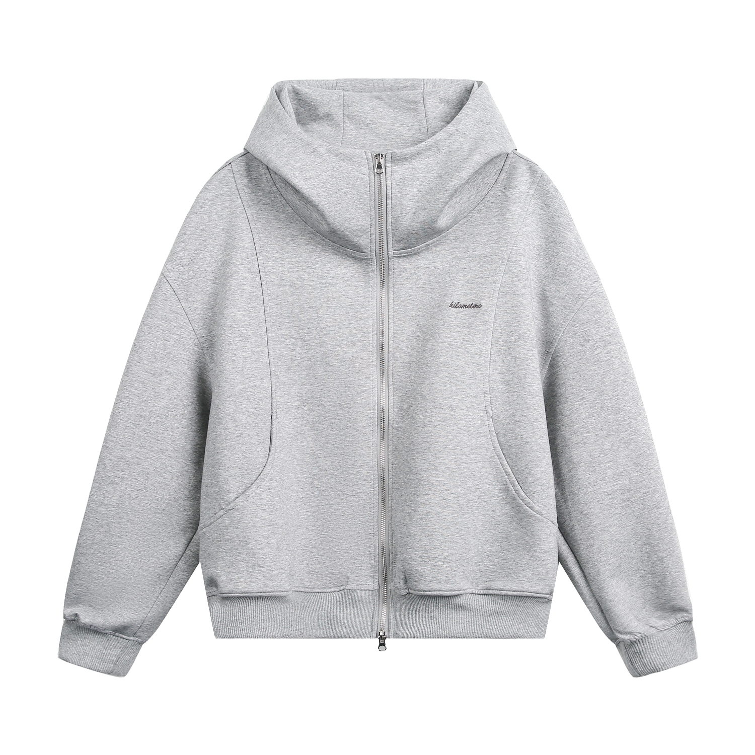 Comfy Air Layer Oversized Sweatshirt Jacket