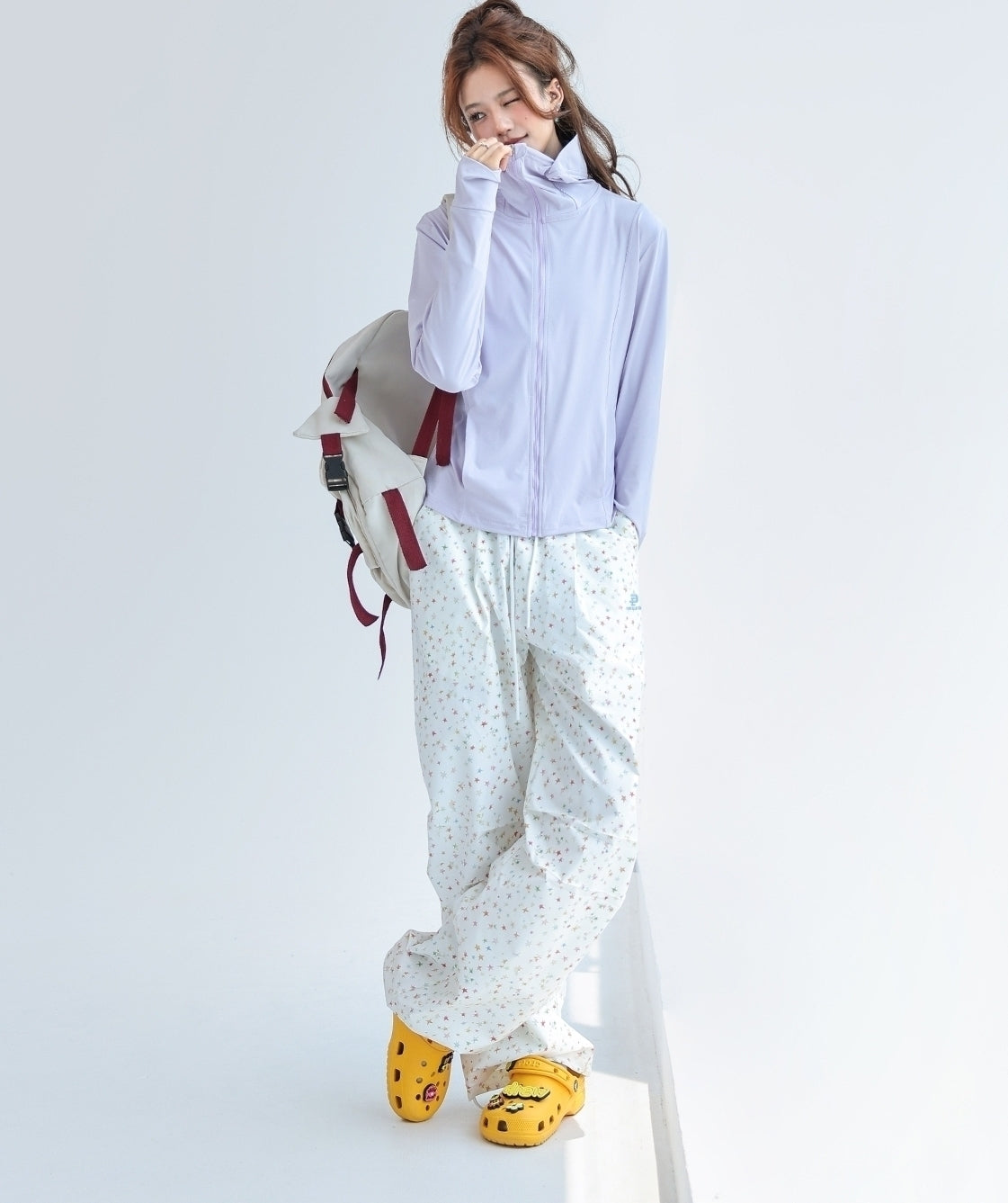 Cooling Lightweight Upf Jacket With Sun Protection