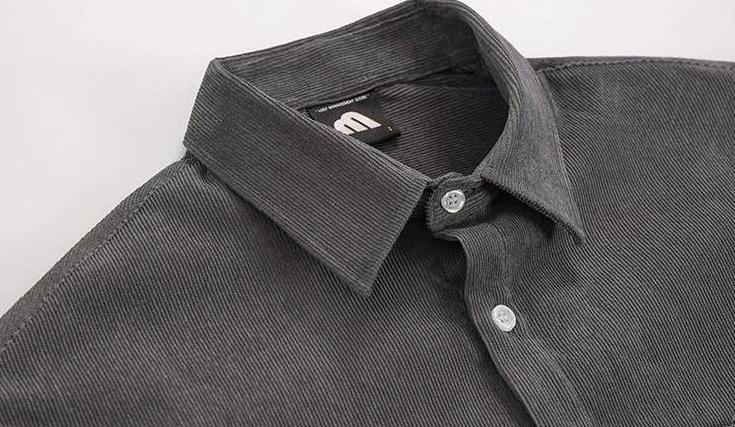 Corduroy Casual Long Sleeve Shirt