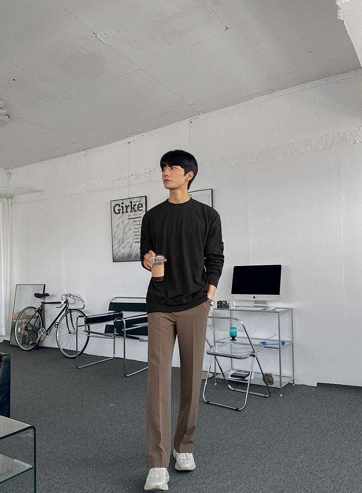 Corduroy Long Sleeve Casual Top