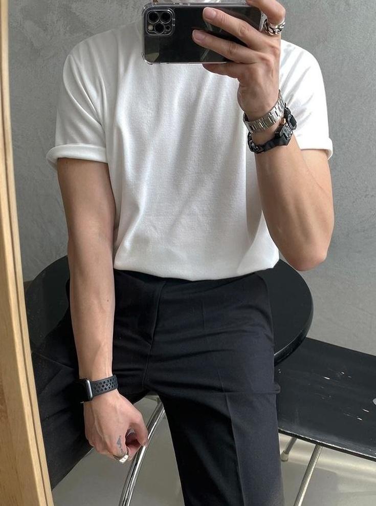Casual Crew Neck T-Shirt