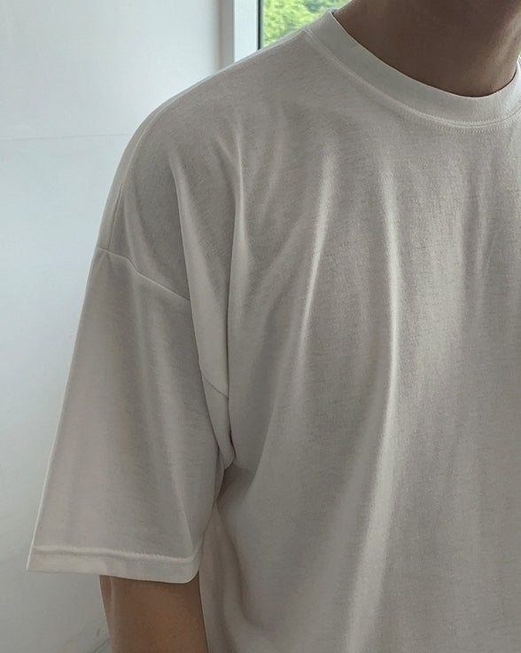 Casual Loose Fit Short Sleeve T Shirt