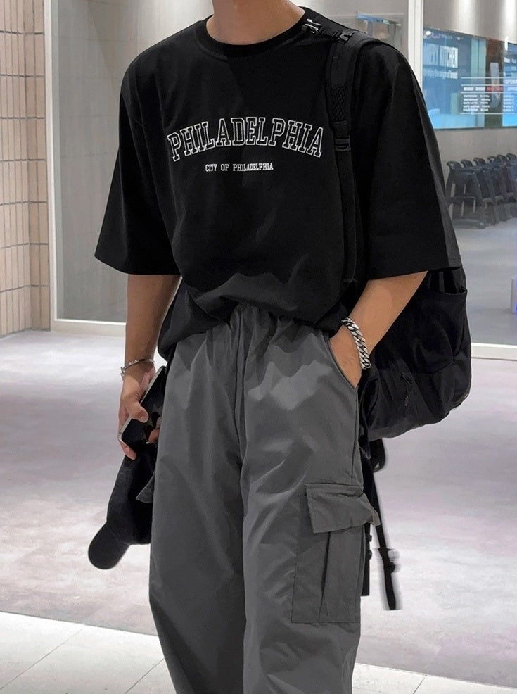 Graphic Crewneck Short Sleeve Top