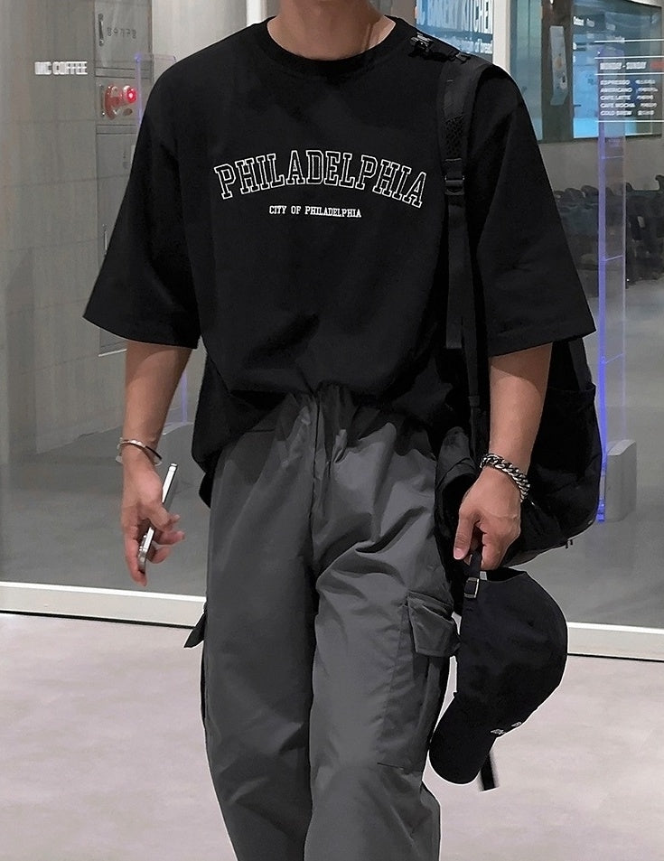 Graphic Crewneck Short Sleeve Top