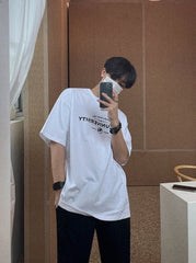 Letter Print Loose T-Shirt