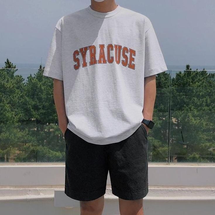 Letter Print Short Sleeve T-Shirt