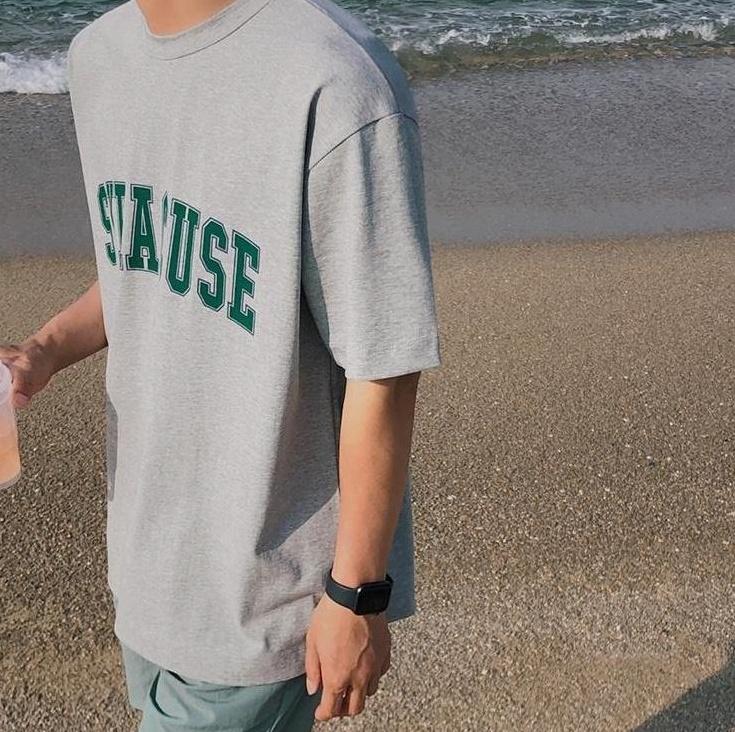 Letter Print Short Sleeve T-Shirt