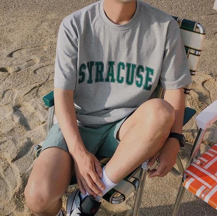 Letter Print Short Sleeve T-Shirt