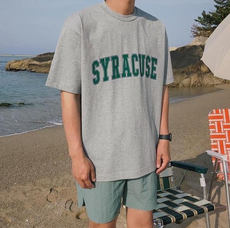Letter Print Short Sleeve T-Shirt