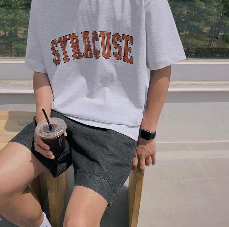 Letter Print Short Sleeve T-Shirt