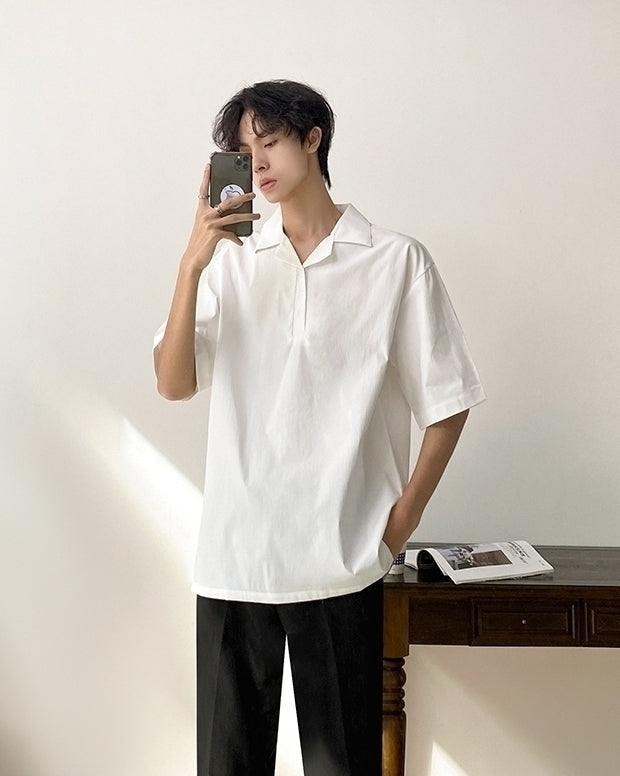 Linen Casual Short Sleeve Shirt