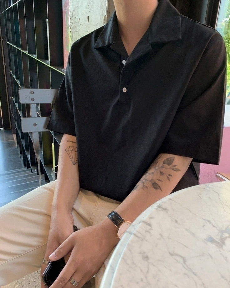 Linen Casual Short Sleeve Shirt