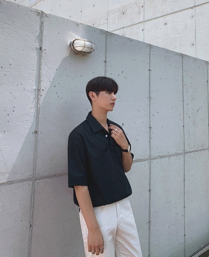 Linen Casual Short Sleeve Shirt