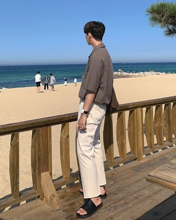Linen Casual Short Sleeve Shirt