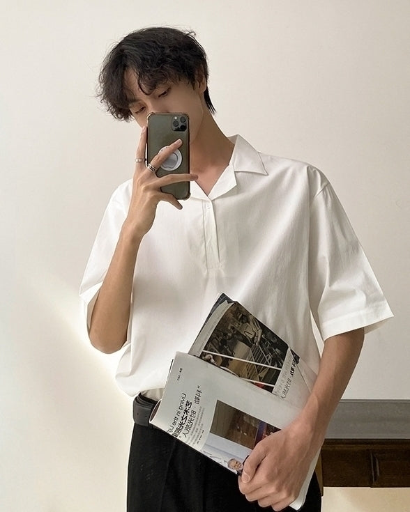 Linen Casual Short Sleeve Shirt