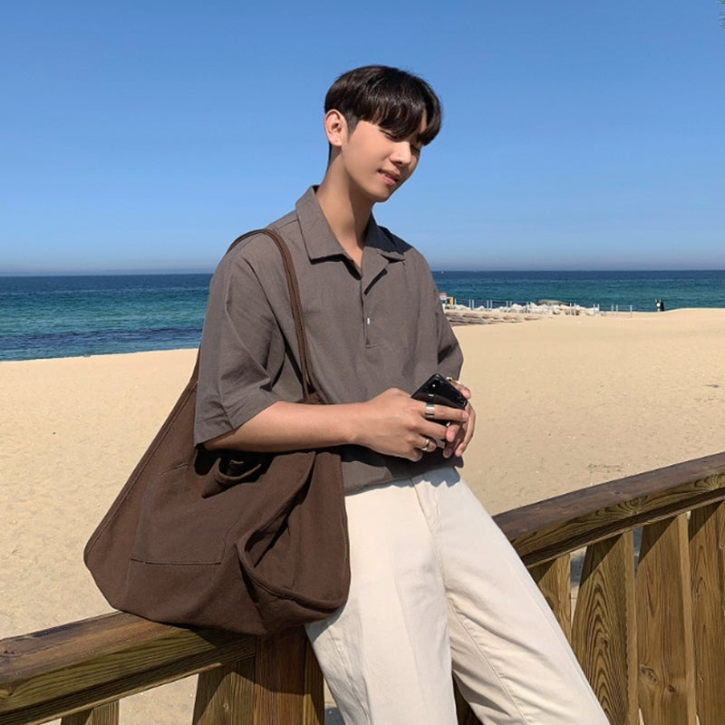 Linen Casual Short Sleeve Shirt