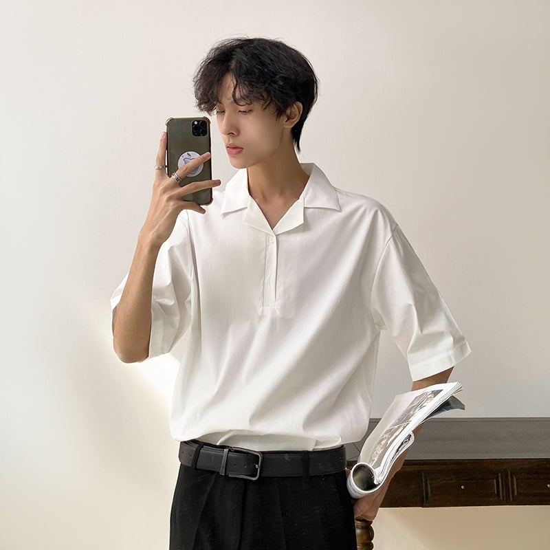 Linen Casual Short Sleeve Shirt