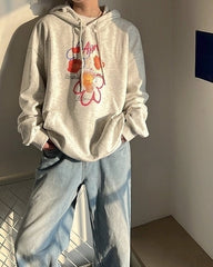 Printed Hoodie Jacket