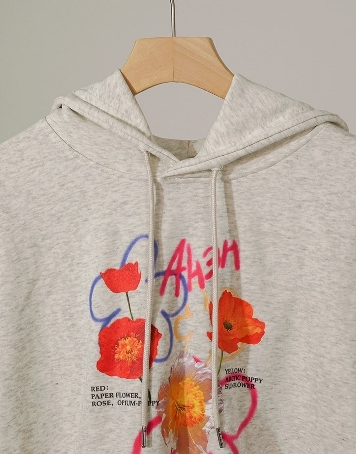 Printed Hoodie Jacket