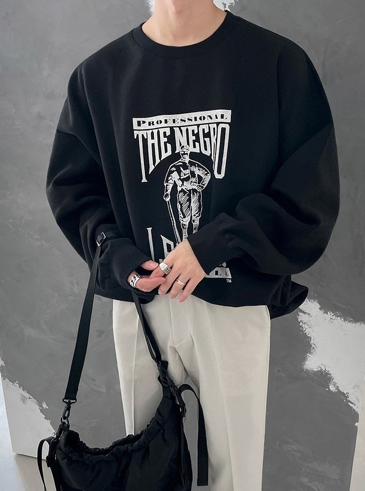 Pullover Casual Letter Sweatshirt