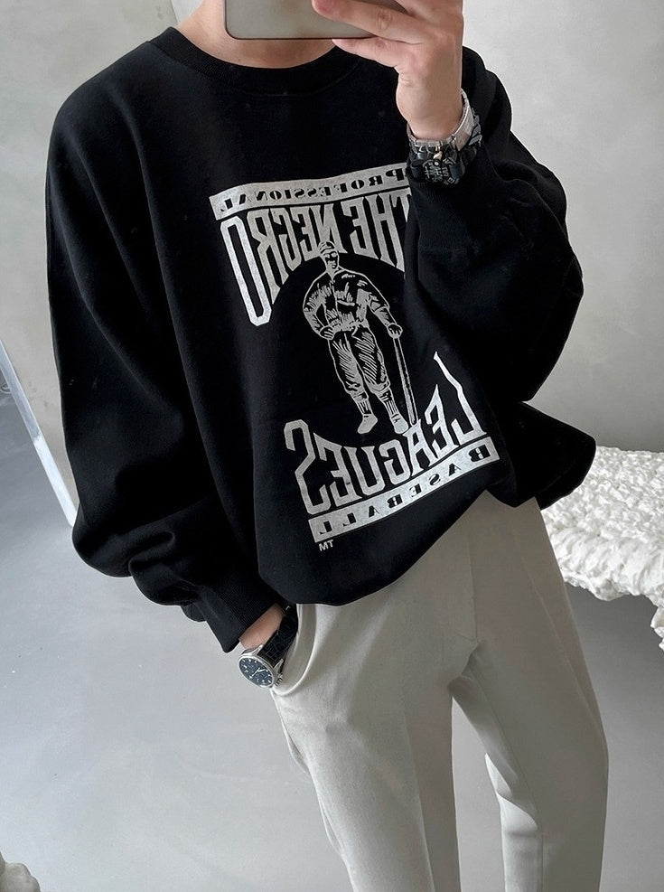 Pullover Casual Letter Sweatshirt