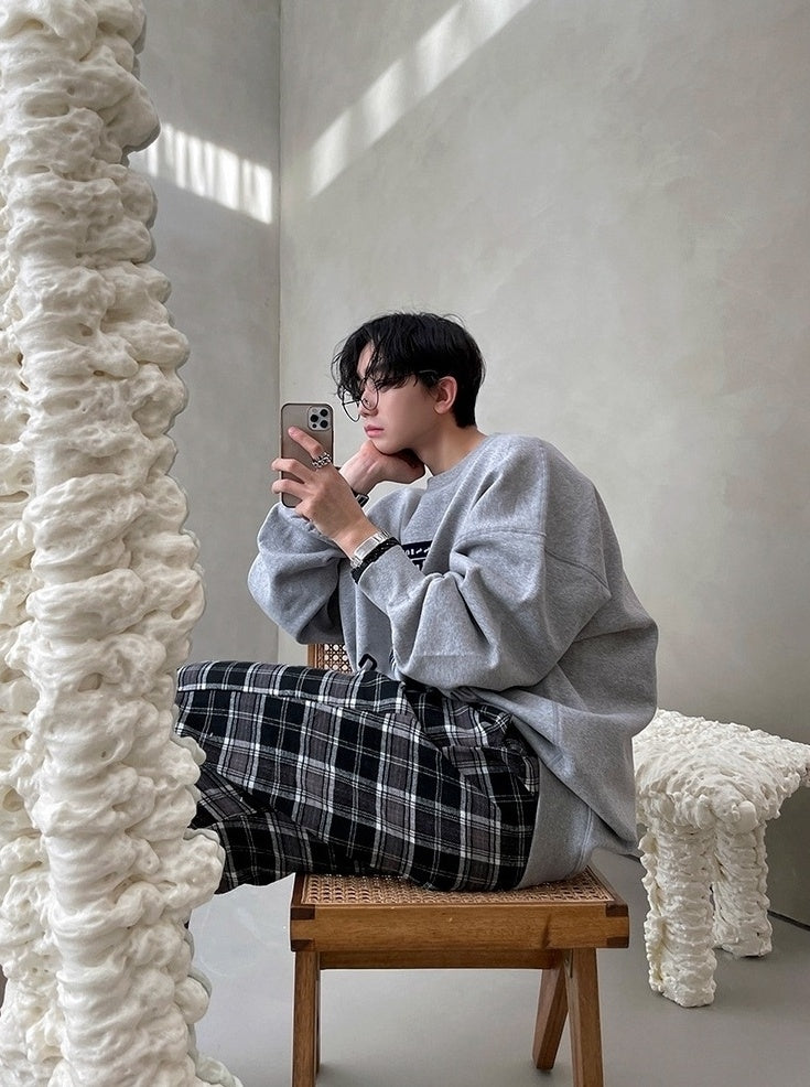 Pullover Casual Letter Sweatshirt