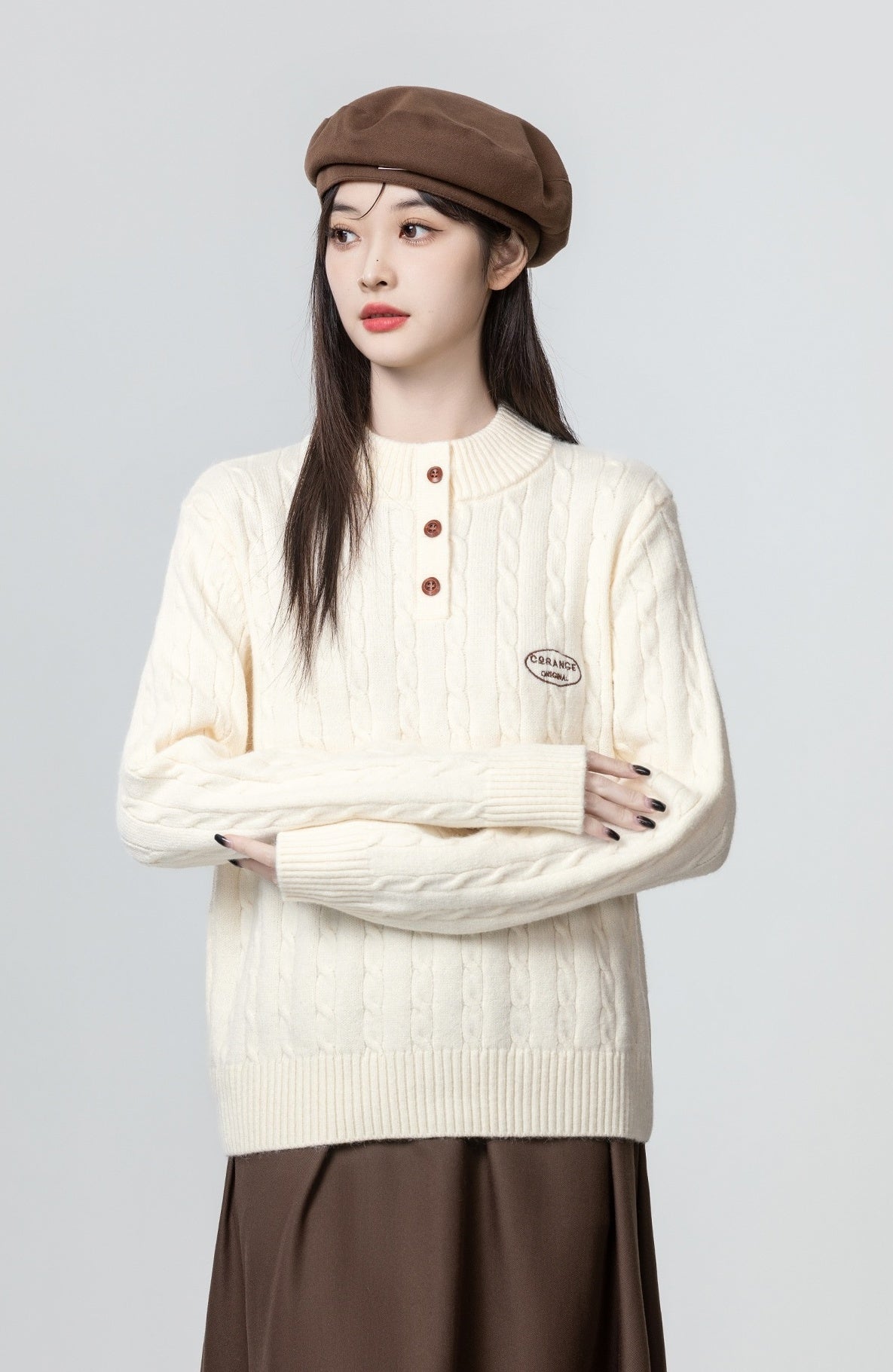 Cozy Cable Knit Turtleneck Sweater