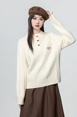 Cozy Cable Knit Turtleneck Sweater
