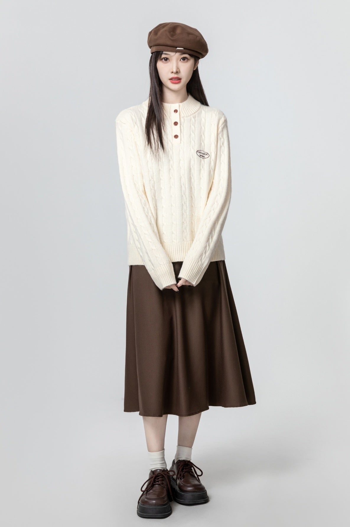 Cozy Cable Knit Turtleneck Sweater