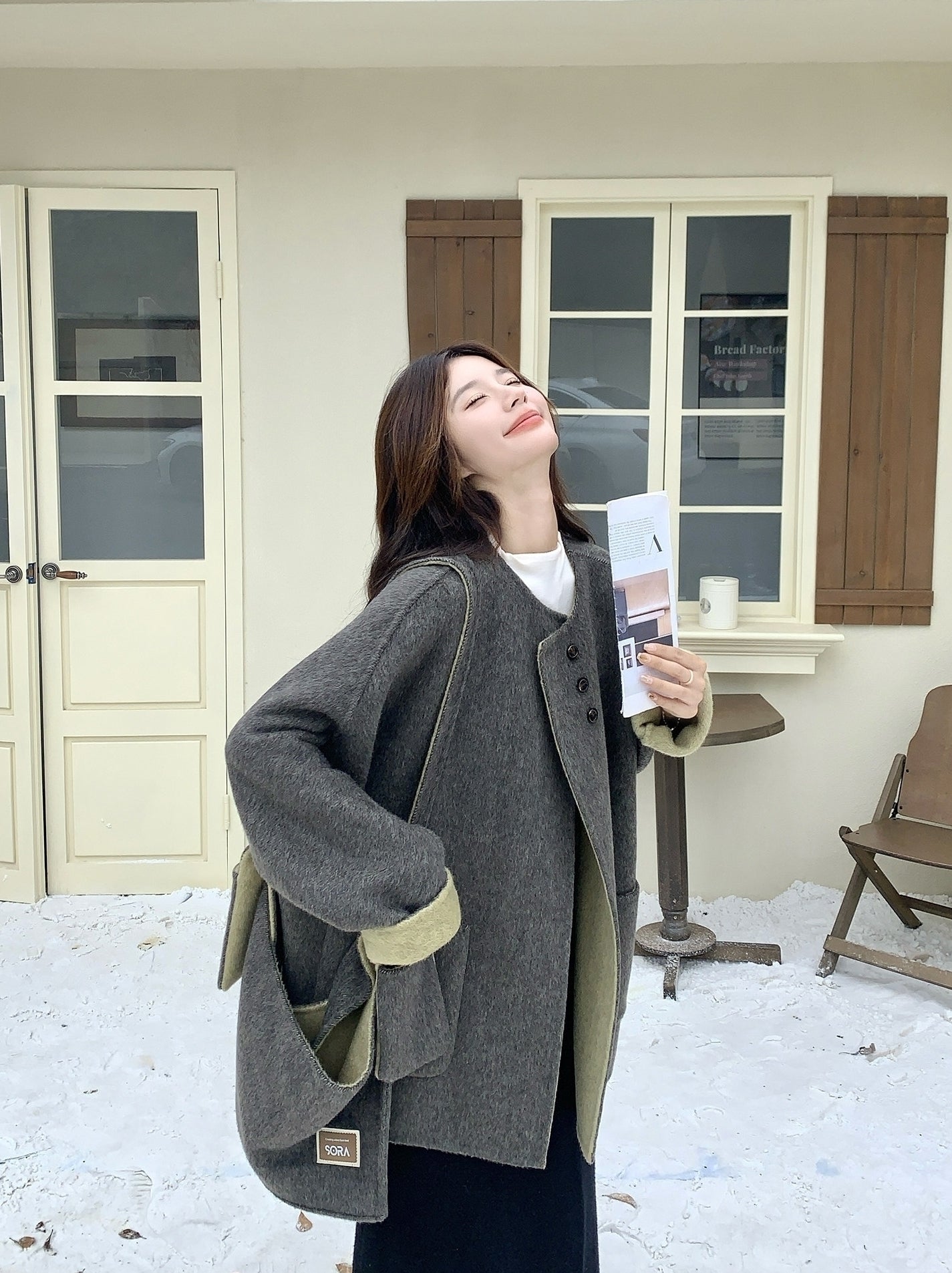 Cozy Double Faced Winter Coat