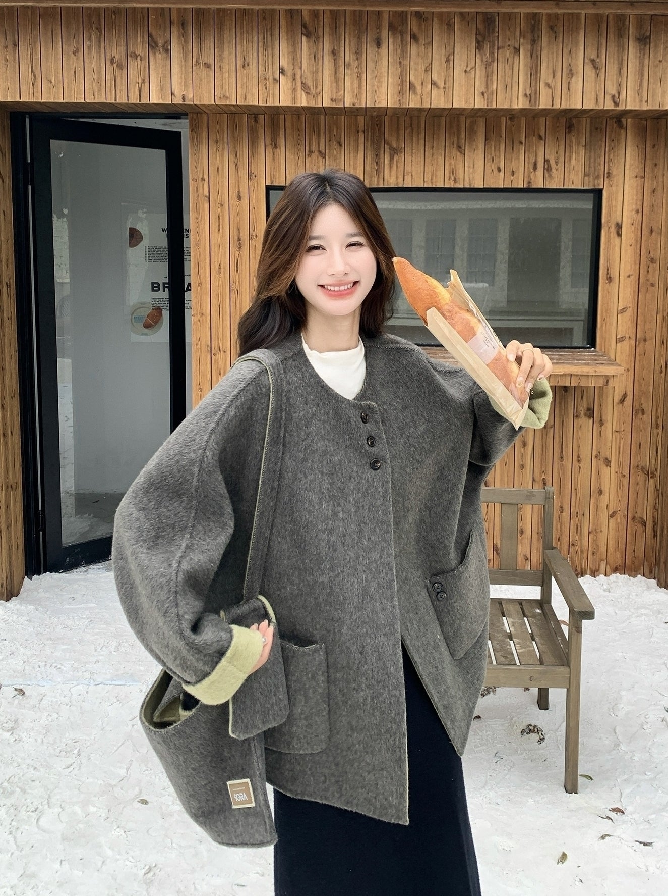 Cozy Double Faced Winter Coat