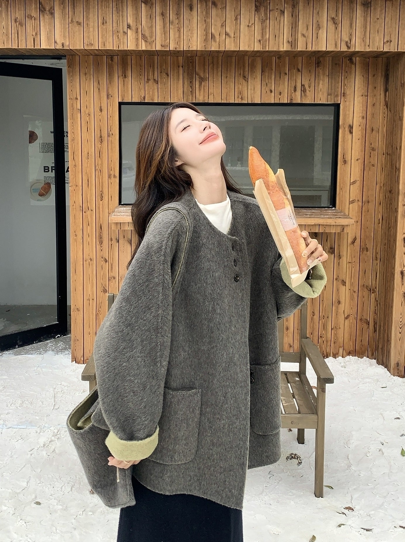 Cozy Double Faced Winter Coat