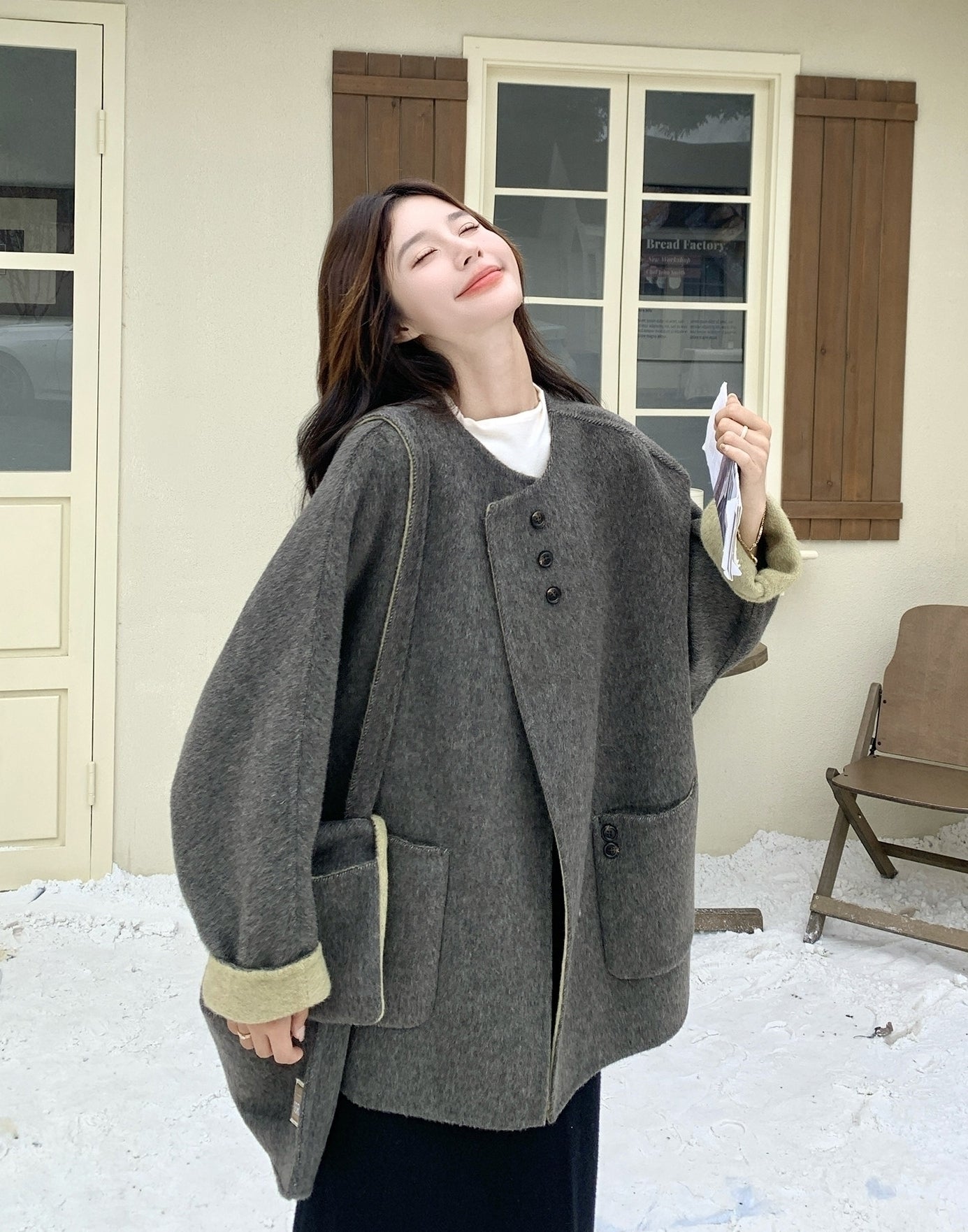 Cozy Double Faced Winter Coat