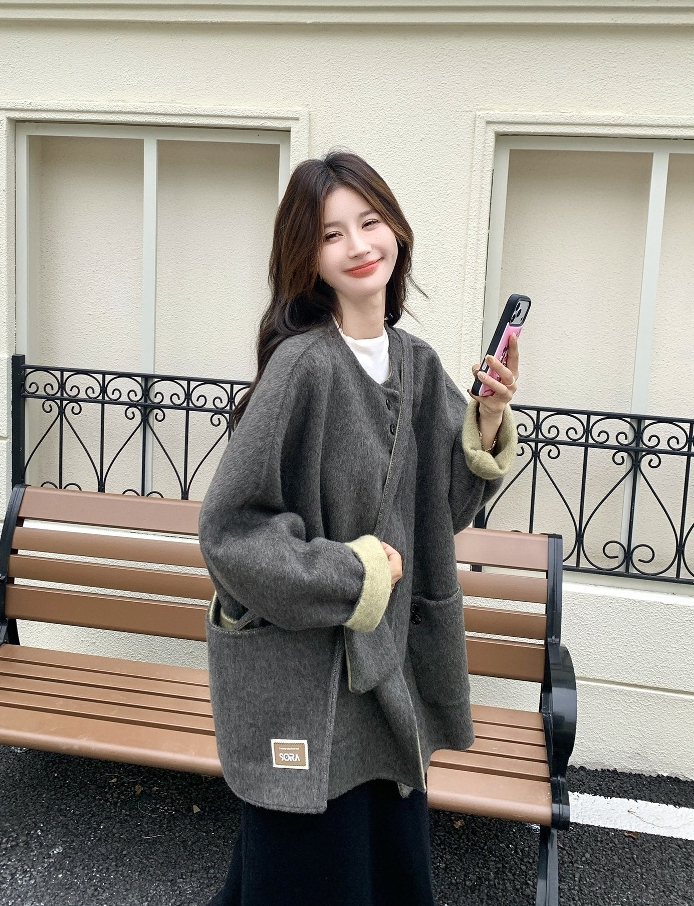 Cozy Double Faced Winter Coat