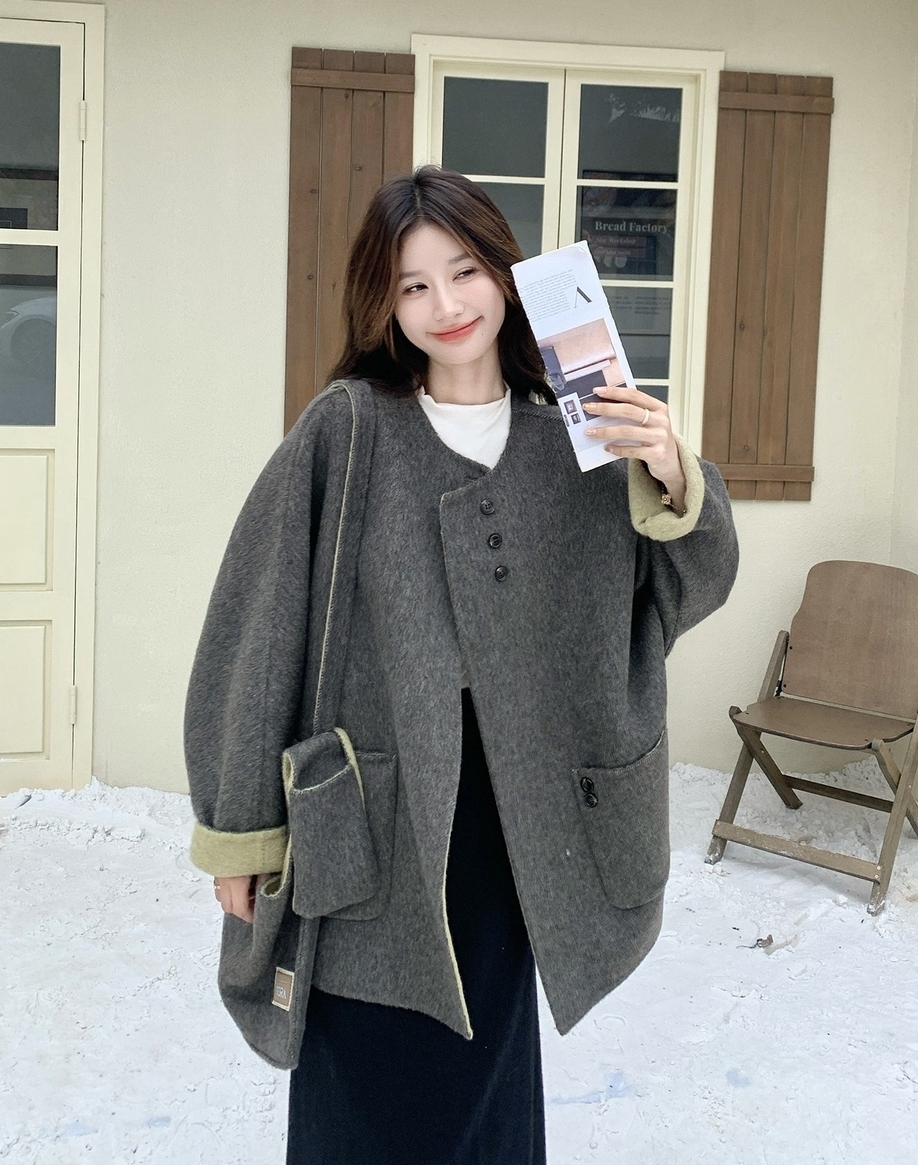 Cozy Double Faced Winter Coat