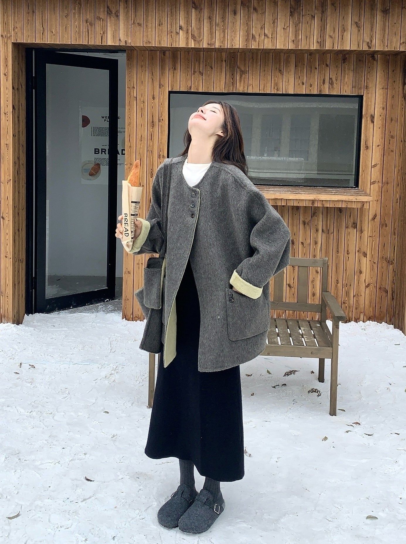 Cozy Double Faced Winter Coat