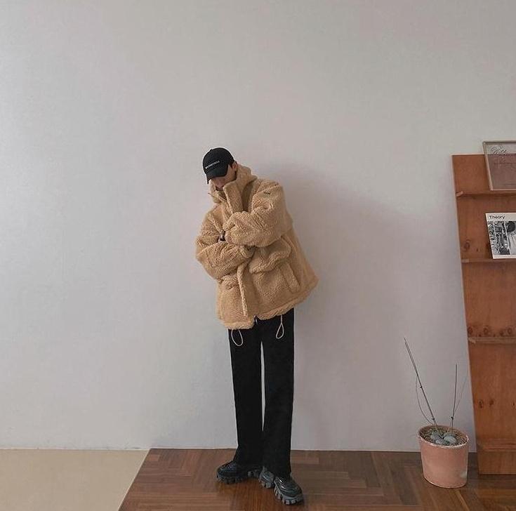 Cozy Fleece Jacket Trendy Warm Outerwear