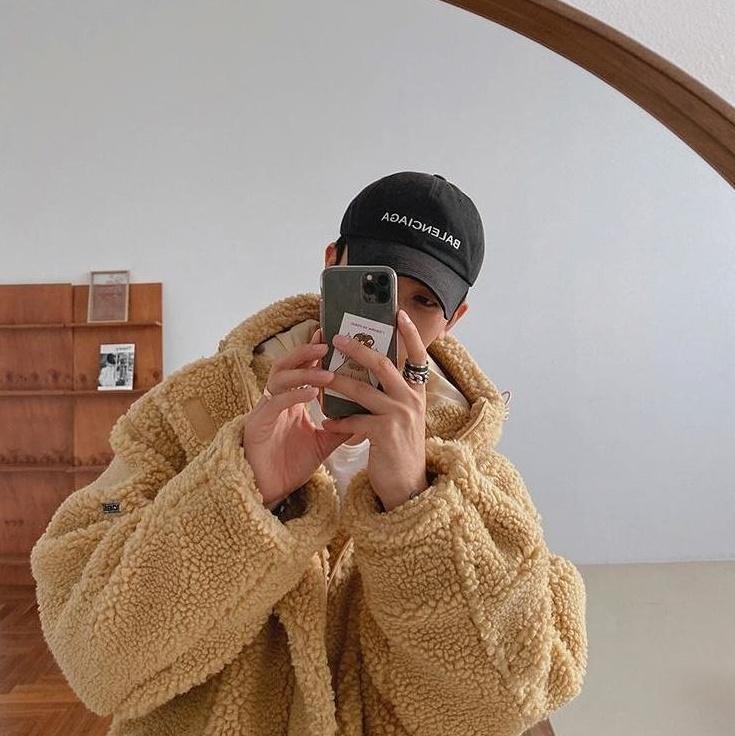 Cozy Fleece Jacket Trendy Warm Outerwear