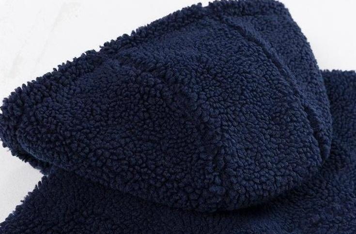 Cozy Fleece Jacket Trendy Warm Outerwear