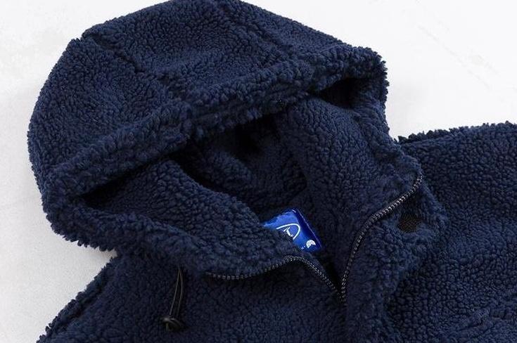 Cozy Fleece Jacket Trendy Warm Outerwear