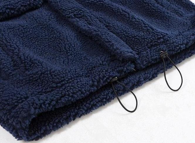 Cozy Fleece Jacket Trendy Warm Outerwear