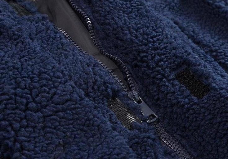 Cozy Fleece Jacket Trendy Warm Outerwear