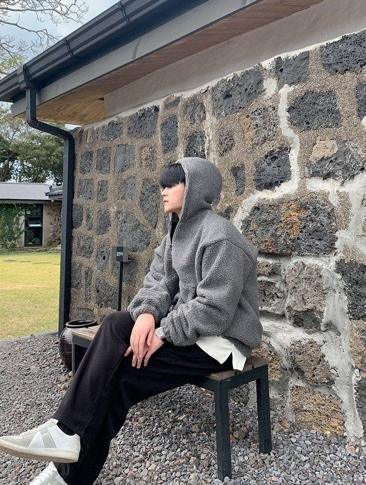 Cozy Fleece Lined Hooded Winter Jacket