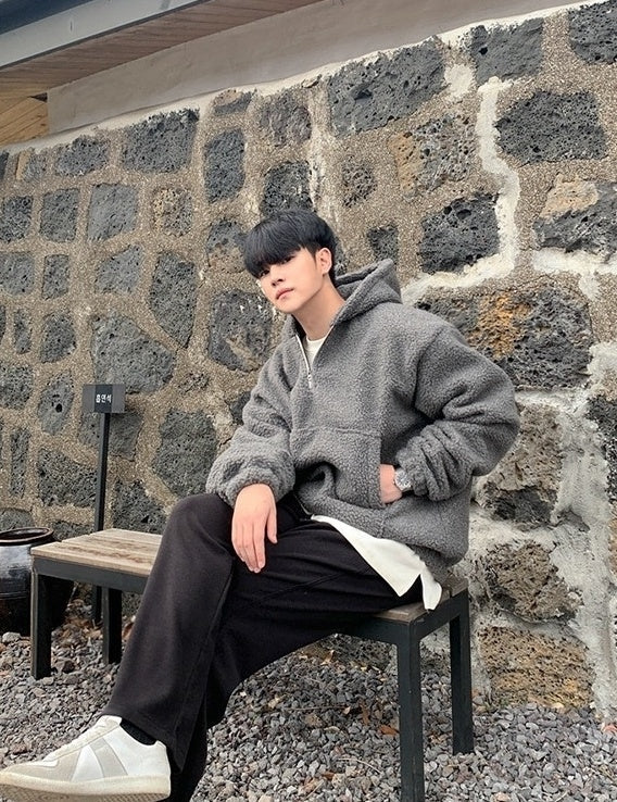 Cozy Fleece Lined Hooded Winter Jacket
