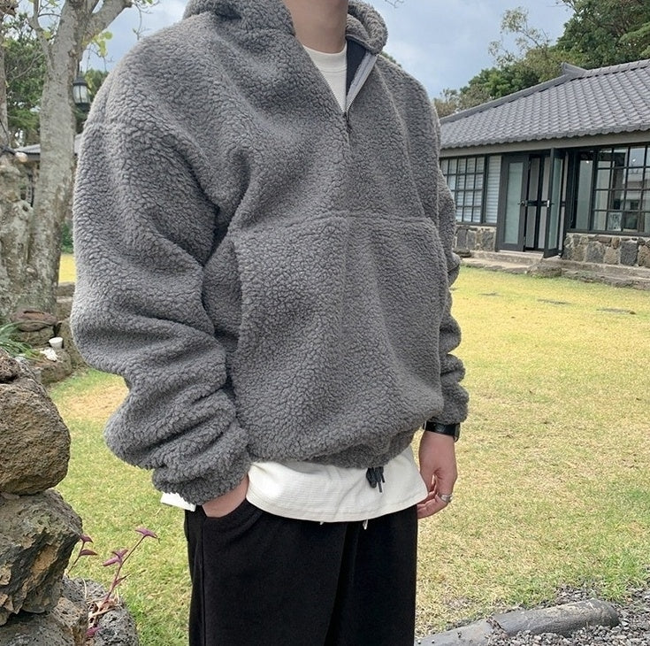Cozy Fleece Lined Hooded Winter Jacket