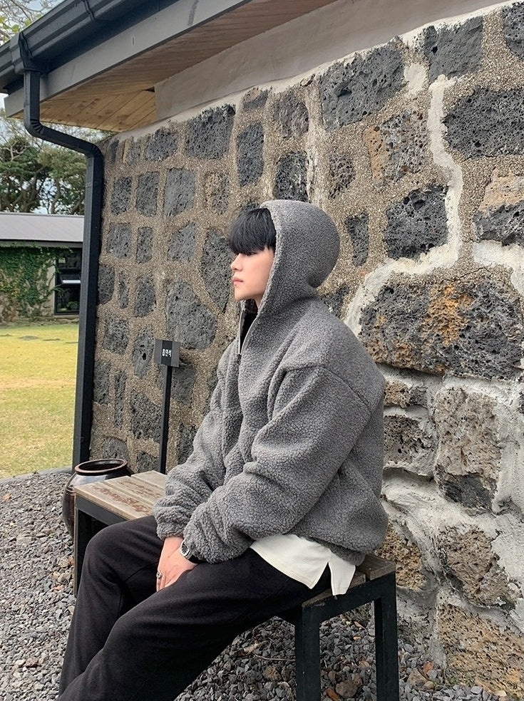 Cozy Fleece Lined Hooded Winter Jacket