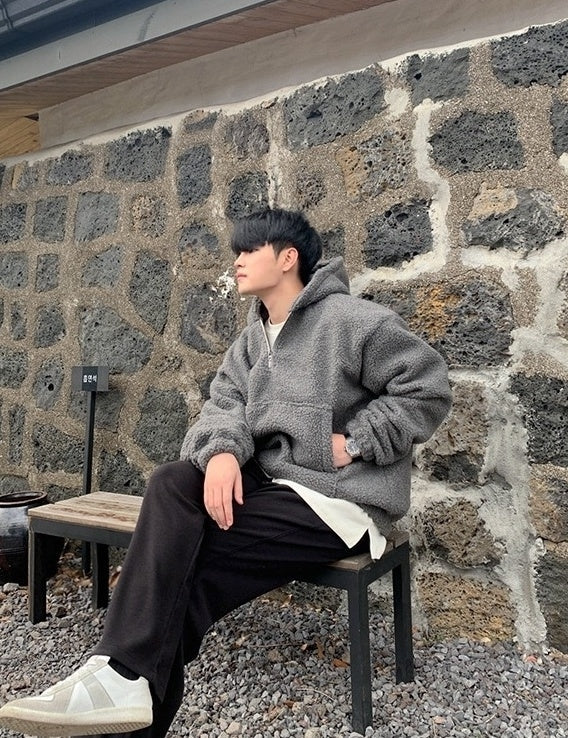 Cozy Fleece Lined Hooded Winter Jacket