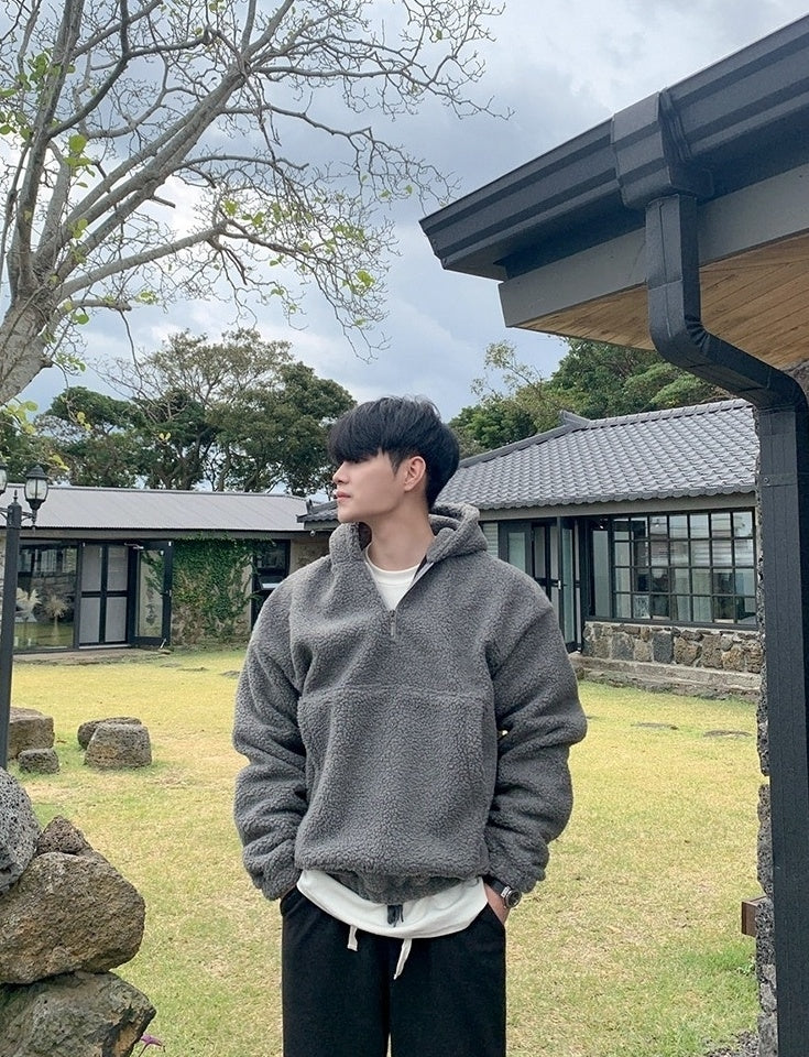 Cozy Fleece Lined Hooded Winter Jacket