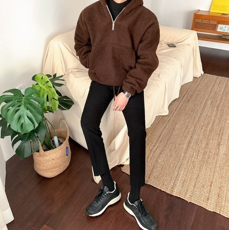 Cozy Fleece Lined Hooded Winter Jacket