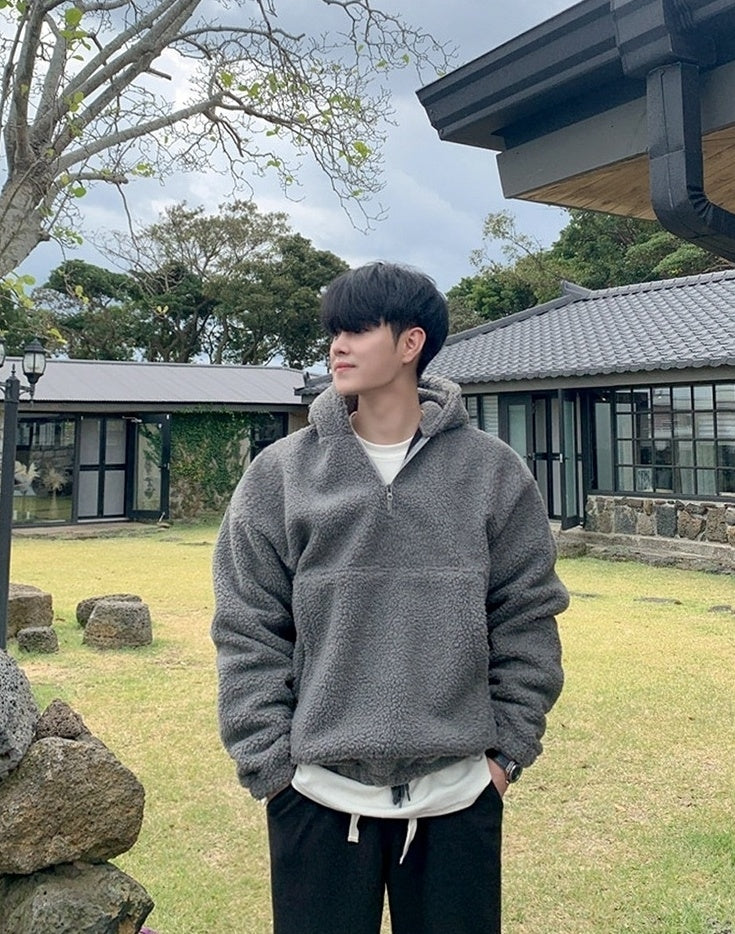 Cozy Fleece Lined Hooded Winter Jacket